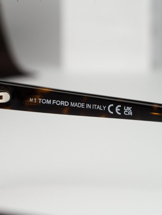 Tom Ford HANLEY Women Sunglasses Havana Brown Gradient Round FT1034/S 52F NEW main image 7